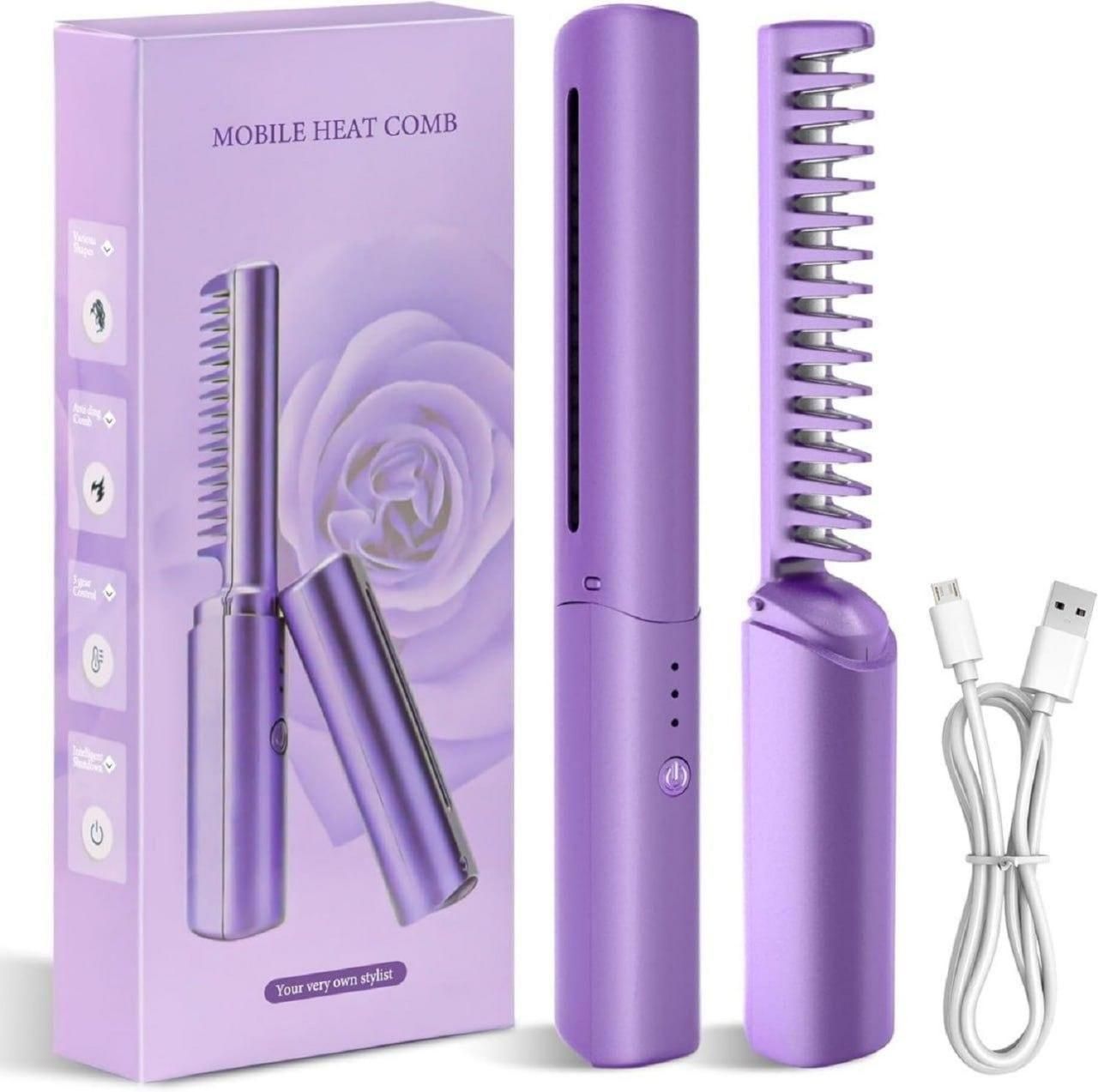 Meneflix Mini Hair Straightener – Smooth, Sleek & Effortless
