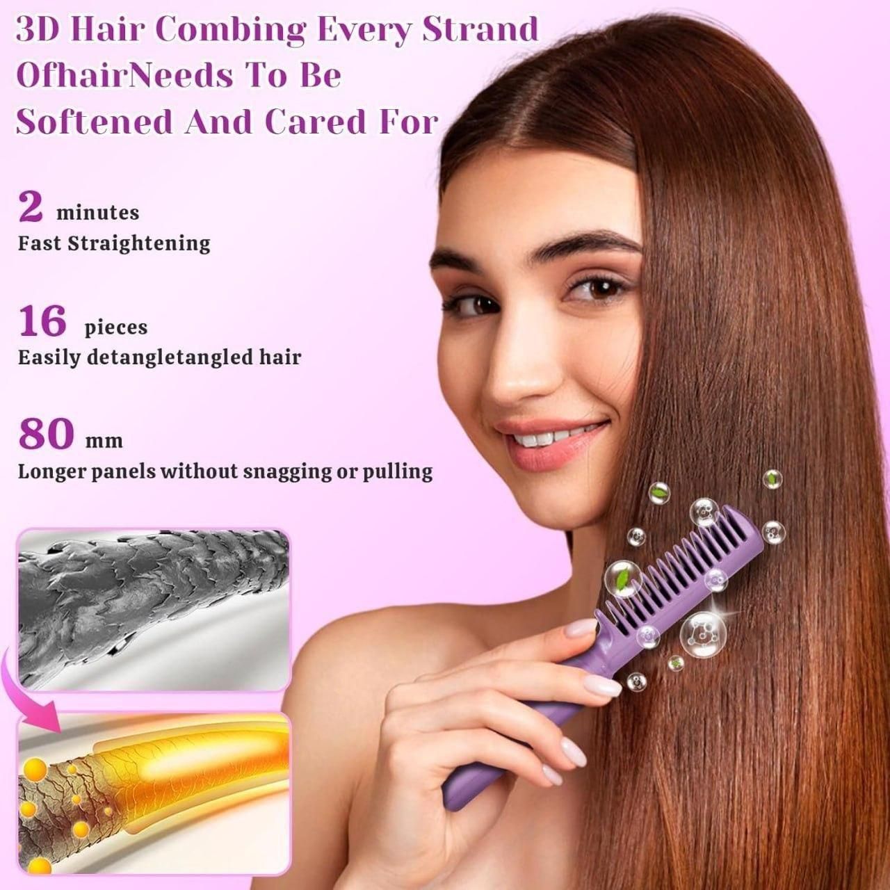 Meneflix Mini Hair Straightener – Smooth, Sleek & Effortless